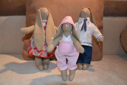 Семья кроликов